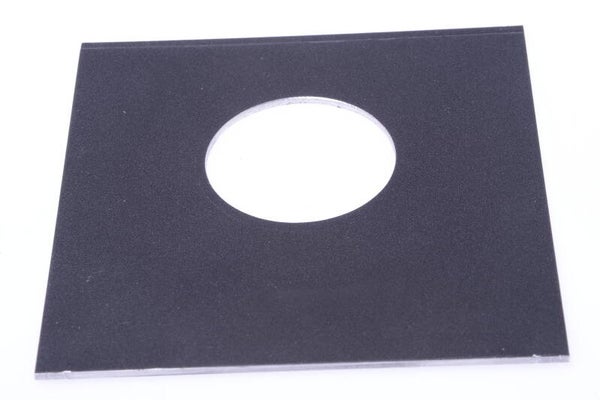 LINHOF TECHNIKA 13X18CM II ORIGINAL LENS BOARD 106X106MM, 43MM HOLE LF CAMERA