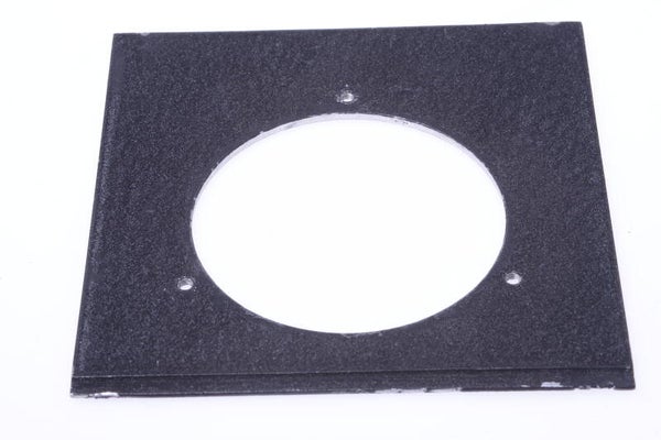 LINHOF TECHNIKA 13X18CM II ORIGINAL LENS BOARD 106X106MM, 65MM HOLE LF CAMERA