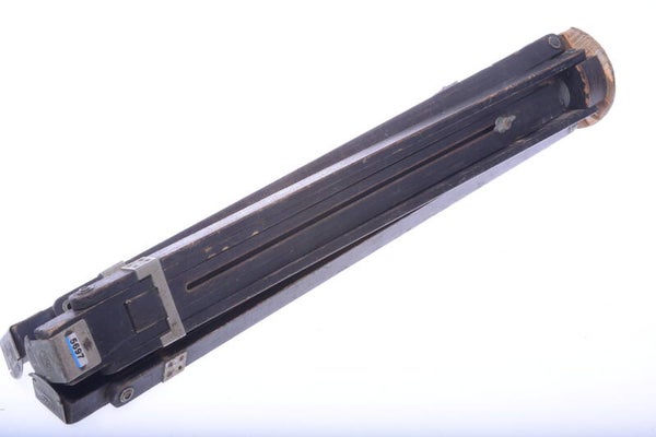 ICA ANTIQUE WOOD TRIPOD MAX. 1.55M, 61.02" PLATE OR ROLL FILM FOLDING CAMERAS