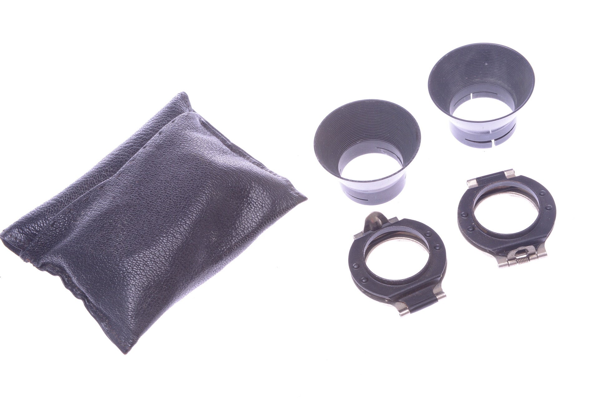 ANTIQUE LENS HOODS & FILTER HOLDERS STEREO CAMERA 27MM    81-1