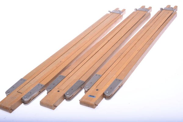 ANTIQUE WOOD TRIPOD 160CM, 62.99" THORNTON? ROSS? LANCASTER? FIELD CAMERAS