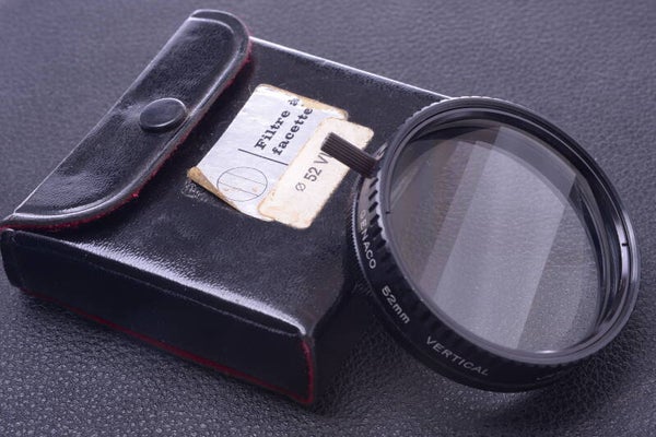 GENACO MULTIPLE IMAGE VERTICAL 52MM PRISM FILTER LENS SCREW IN 32-1