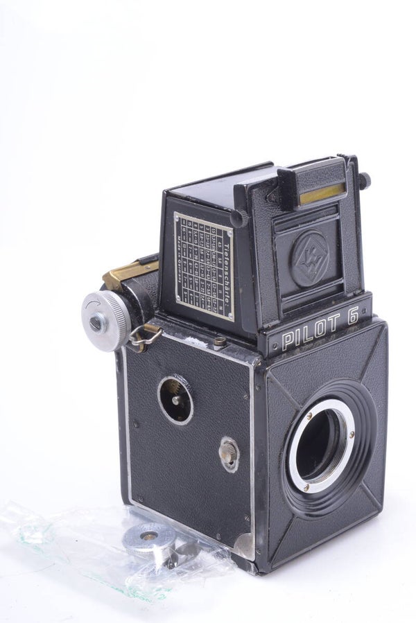 KW EARLY PILOT SUPER 6X6 120 ROLL FILM CAMERA PARTS OR REPAIR