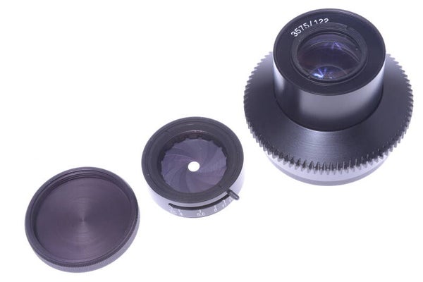 PENTACON STASI ZEISS TESSAR 75MM 3.5 SO-3.3 *RARE SPY LENS* C-MOUNT 36MM SCREW