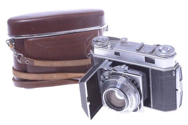 KODAK RETINA IIA, II a TYPE 016 35MM CAMERA W/ 50MM F/2 XENON LENS & CASE