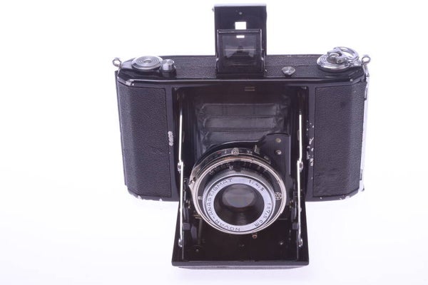 ZEISS NETTAR 515/16 *1 SEC. SHUTTER* 6X6CM 120 ROLL FILM CAMERA 75MM 4.5 LENS
