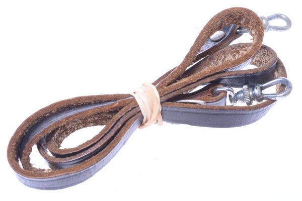 UNBRANDED LEATHER SHOULDER STRAP NECK CONNECTORS CAMERA *VERY NICE*   61-1