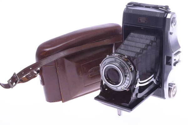ZEISS NETTAR 517/2 *1 SEC. SHUTTER* 6X9CM 120 ROLL FILM CAMERA 105MM 4.5 LENS