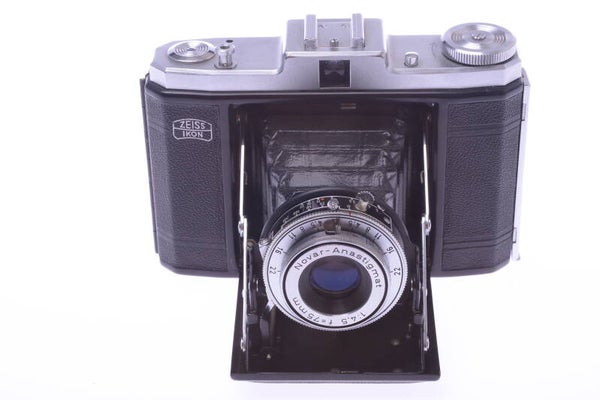 ZEISS SIGNAL NETTAR 518/16 *READ* 6X6CM 120 ROLL FILM CAMERA 75MM 4.5 LENS