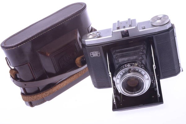 ZEISS SIGNAL NETTAR 518/16 *WORKS* 6X6CM 120 ROLL FILM CAMERA 75MM 4.5 LENS