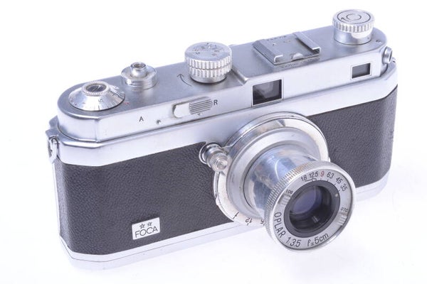 FOCA PF2B MODEL.2 STAR 35MM RANGE FINDER #90962B CAMERA W/ 50MM 3.5 OPLAR LENS