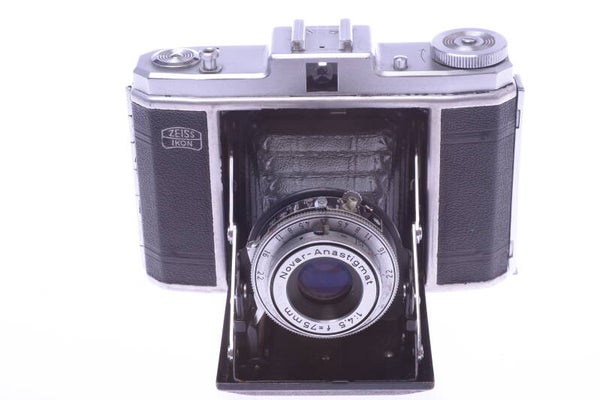ZEISS SIGNAL NETTAR 518/16 *WORKS* 6X6CM 120 ROLL FILM CAMERA 75MM 4.5 LENS