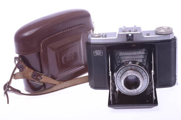 ZEISS NETTAR 517/16 *WORKS, MINTY* 6X6CM 120 ROLL FILM CAMERA 75MM 'FEET' LENS