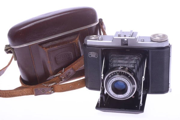 ZEISS NETTAR 517/16 *MINTY, 1 SEC SHUTTER 6X6CM 120 ROLL FILM CAMERA 75MM LENS