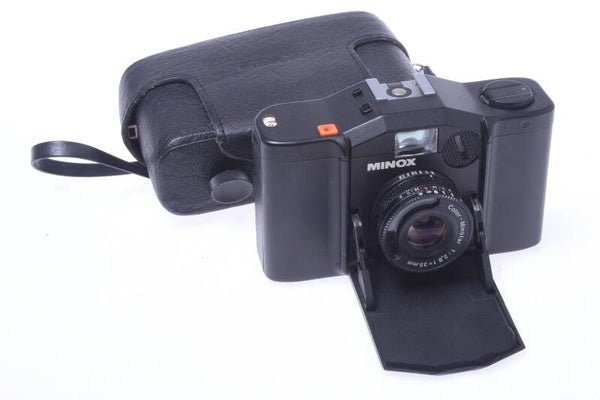 MINOX GL 35MM FINDER CAMERA *WORKS 100%* W/ COLOR MINOTAR 35MM 2.8 LENS & CASE
