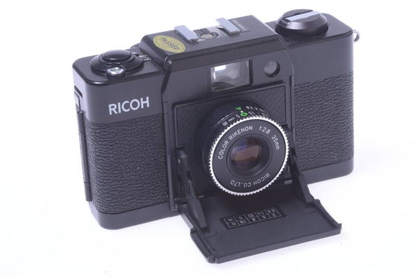 RICOH FF-1 35MM FINDER CAMERA *WORKS 100%* W/ COLOR RIKENON 35MM 2.8 LENS