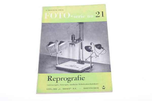 FOTO SERIE NO. 21 REPROGRAFIE TECHNIQUE MANUAL DUTCH 127-1