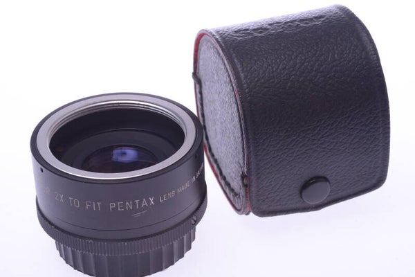 SOLIGOR AUTO TELE 2X TELE CONVERTER LENS M42, 42MM SCREW THREAD PENTAX ETC..