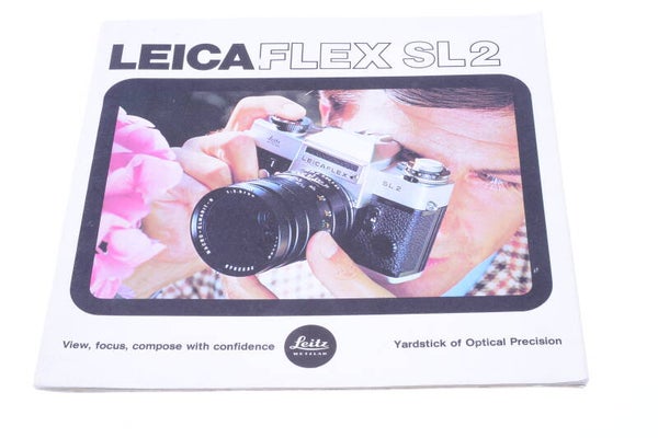 LEICA, LEICAFLEX SL2 CAMERA ORIGINAL PRODUCT GUIDE BROCHURE ENGLISH   126