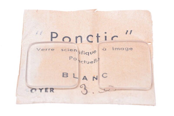 BOYER PONCTIC ANTIQUE X7 MAGNIFYING ELEMENTS CLIP ON LOUPE (JUWELLERS STAMPS)