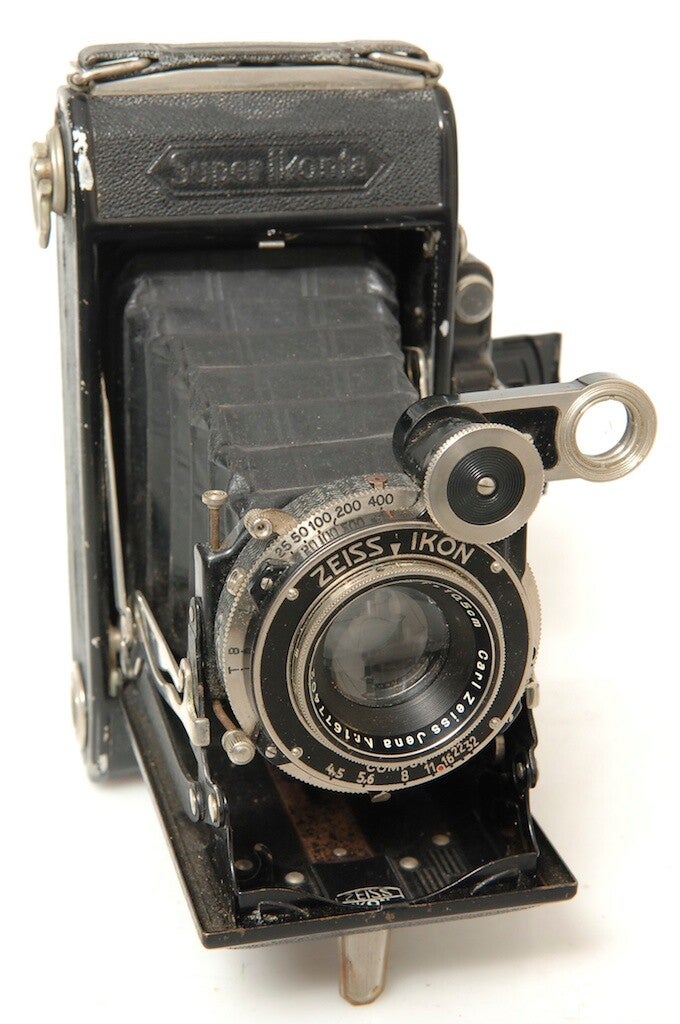 ZEISS SUPER IKONTA (C) 530/2. DB STAMP 10.5CM 4.5 TESSAR 120 FILM 6X6CM FRAME