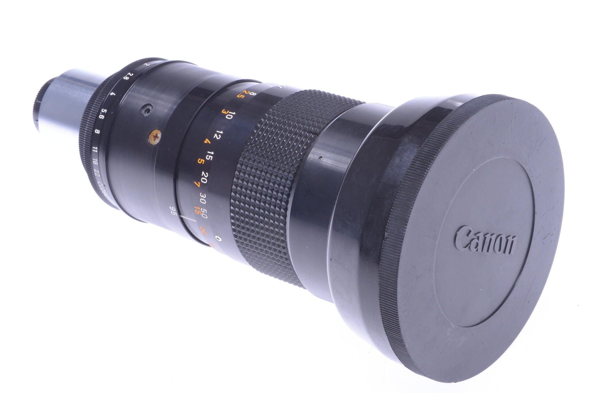 CANON TV ZOOM 16.5-95MM F/2 V6X16 C-MOUNT 16MM 25MM SCREW MOUNT