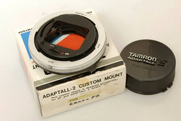 CANON FD BAYONET TAMRON ADAPTALL-2 LENS ADAPTER