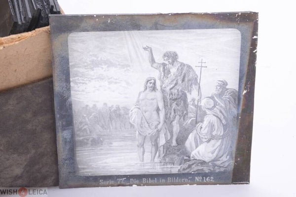 MAGIC LANTERN PROJECTION, PROJECTOR SLIDE GUSTAVE DORE BIBLE PICTURE GLASS 41