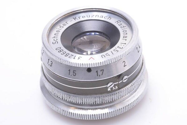 AKA AKARETTE SCHNEIDER RADIONAR 50MM 3.5 CAMERA LENS