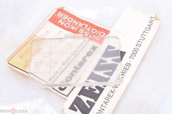 ZEISS CONTAREX FOCUS SCREEN GRID, CHECKERED SUPER, PROFESSIONAL, ELECTRONIC