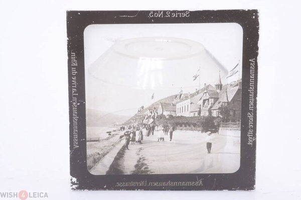 MAG LANTERN SLIDE GERMANY ASSMANNSHAUSEN PICTURE GLASS PROJECTION, PROJECTOR 3