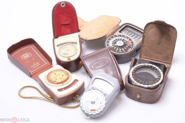 ZEISS IKOPHOT WESTON WERRALUX EXCELSIOR & UNITTIC LIGHT EXPOSURE METER *READ* Objectgegevens