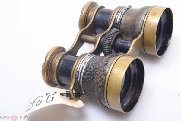 COLMONT SERIE VECO SMALL ANTIQUE BINOCULARS OPERA GLASSES DOUBLE TELESCOPE