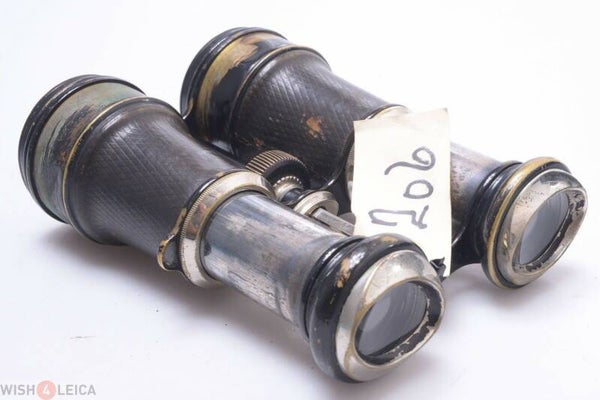 FRENCH JOCKEY CLUB, SPORTIERE C. 1920 ANTIQUE GALILEAN TELESCOPE, BINOCULARS