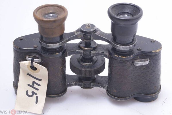 BINOCULARS GERMAN, ENGLISH, FRENCE? NG ENGRAVED 6X ANTIQUE PRISM MILITAIRY?