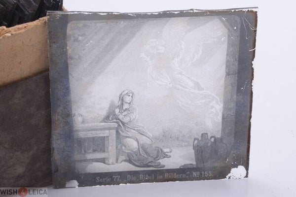 MAGIC LANTERN PROJECTION SLIDE GUSTAVE DORE BIBLE PICTURE GLASS 22