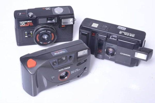 HANIMEX 35SE, TOKINA TA-201, CHINON 35FA II. SHUTTERS WORKING