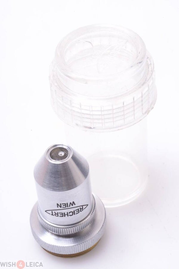 REICHERT MICROSCOPE LENS 10:1 ’10X A=0.25’ IN KEEPER