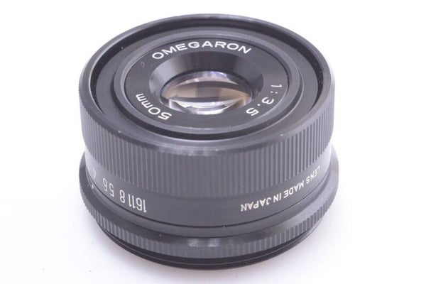 OMEGARON 50MM 3.5 ENLARGER, ENLARGING LENS UP TO 6X6 39MM SCREW THREAD