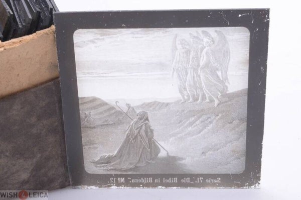 MAGIC LANTERN PROJECTION SLIDE GUSTAVE DORE BIBLE PICTURE GLASS 11 Objectgegevens