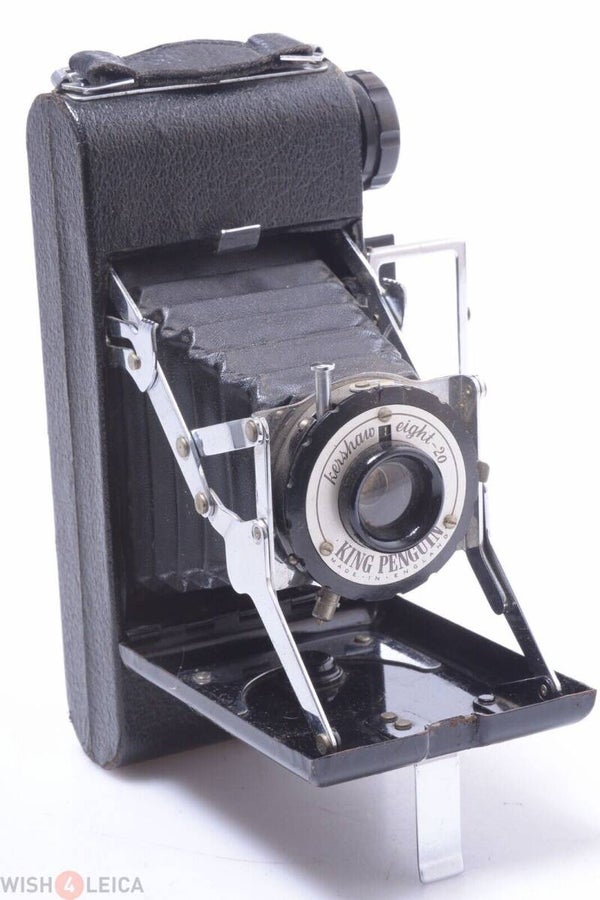 KERSHAW KING PENGUIN EIGHT-20 FOLDING 6X9CM 120 ROLL FILM CAMERA FIXED LENS