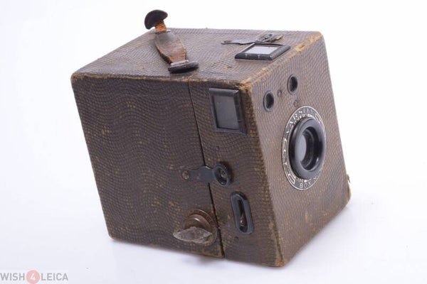 CORONET VARSITY NO.2 BROWN BOX CAMERA *1935* 6X9CM 120 ROLL FILM