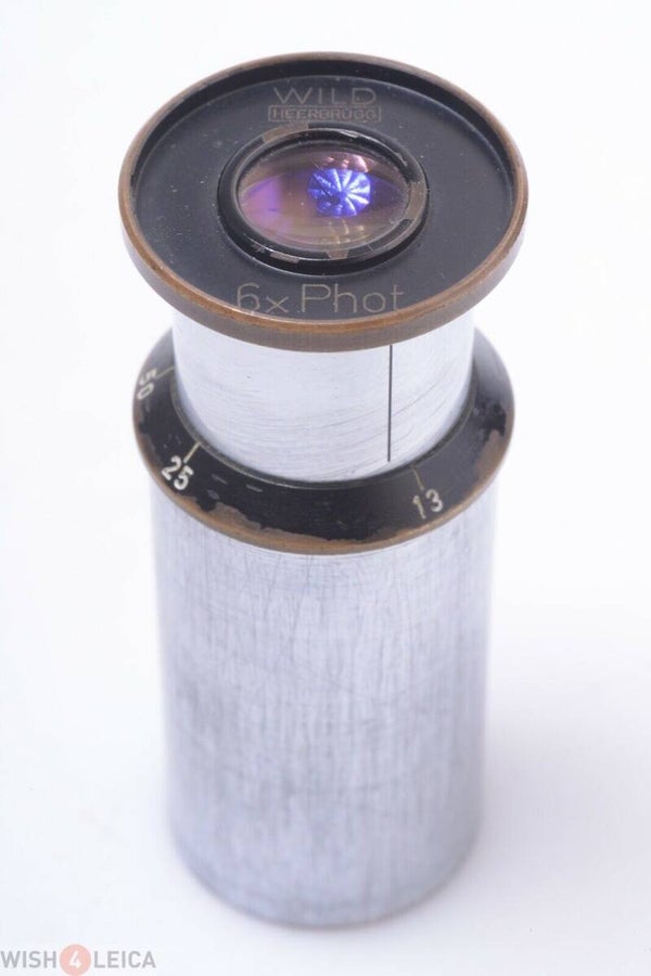 WILD HEERBRUGG 6X PHOT PROJECTOR, PHOTOGRAPHIC LENS FOR MICROSCOPE