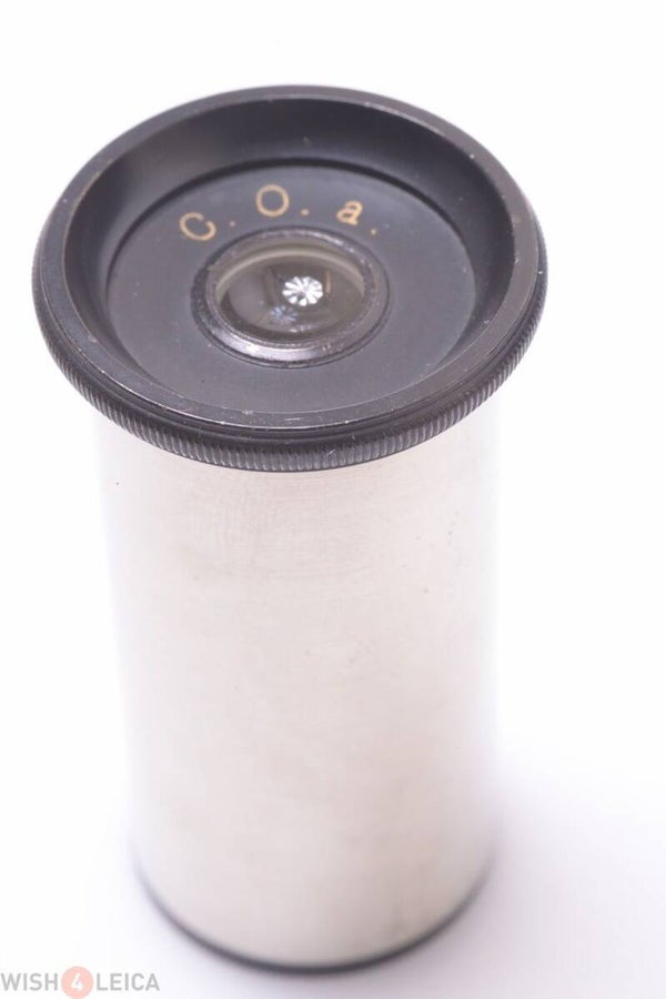 MICROSCOPE OCULAR EYEPIECE LENS ZEISS, LEITZ, REICHERT? C.O. A COMPENSATION?