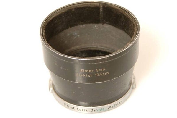 LEICA M HOOD SUN SHADE FIT 90MM, 135MM ELMAR HEKTOR ELMARIT LENS 'IUFOO 12575'