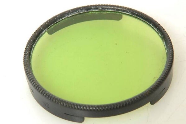 ANTIQUE GREEN 42MM SLIP-ON FILTER FOR ZEISS, ICA, VOIGTLANDER, ERNEMANN
