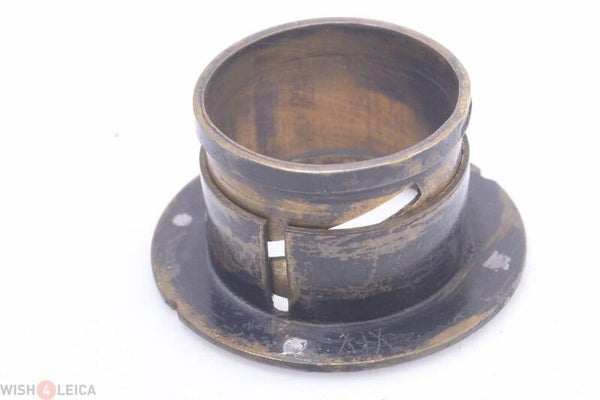 FOCUS MOUNT FOR 34.5MM LENS BARREL DARLOT, KRAUSS, ZEISS? *ANTIQUE* BRASS