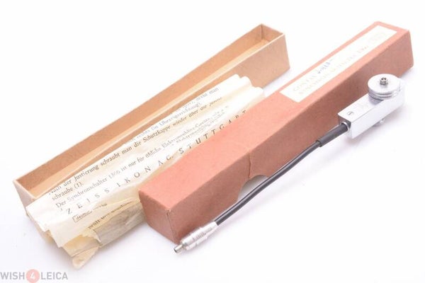 ZEISS CONTAX IIA & IIIA RANGE FINDER SYNCHRONISATION CABLE, FLASH SYNC ‘1366’