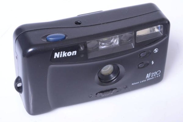 NIKON AF220 & TW ZOOM 35-70 MACRO 35MM CAMERAS. FOR PARTS OR REPAIR