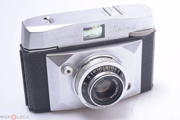 FERRANIA LINCE 3 ‘1962’ *READ* 35MM CAMERA W/ STEINHEIL CASSAR 45MM 2.8 LENS